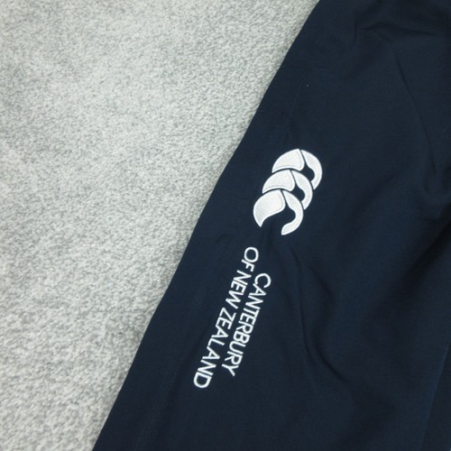 Canterbury Tracksuit Bottoms Womens 6 UK Navy Stadium Pants Wide Zip Leg 5794 - Picture 9 of 17