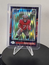 2024 Panini Donruss Optic - Rated Rookie Bucky Irving #216 Purple Shock Prizm  