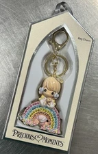 Precious Moments Rainbow Bag Charm New Cute 2025 Female LA Rocks Pop Mart