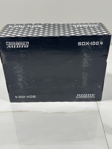 Sundown Audio SDX-100.4 4-Channel Class D Car Amplifier – NEW in Box – 1000W Max - Picture 3 of 4