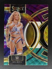 2024 Panini Select WWE #106 Sol Ruca Tri-Color Prizms