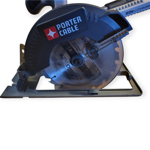 CABLE PORTER SIERRA CIRCULAR INALÁMBRICA 20V 6-1/2" PCC660 *HERRAMIENTA DESNUDA* PROBADA EN MUY BUEN ESTADO - Imagen 3 de 12