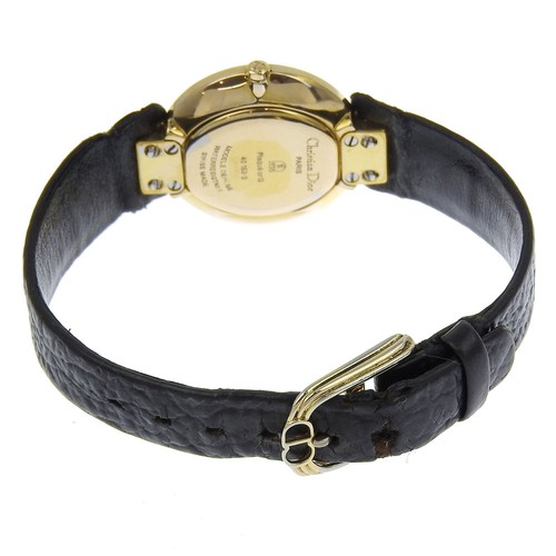 Relojes Dior Bakira 46153-3 esfera negra chapada en oro cuarzo pantalla analógica mujer - Imagen 5 de 10