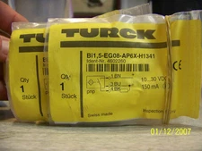 TURCK IND PROX SENSOR PN:  Bi1,5-EG08-AP6X-H1341