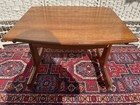 vintage, retro, mcm Gplan teak side table, Occasional Table on casters