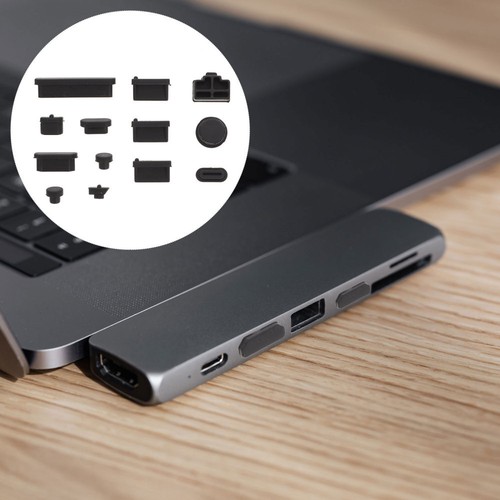 3 Set Port Anti Stecker PC Anti Abdeckung Laptop Anti Stecker - 第 12/12 張圖片