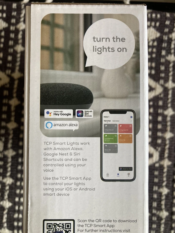 4 x TCP Smart Wi-Fi tape light RGB + cool white 3 metres (EXTENSION KIT) NEW - Image 4 of 4