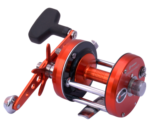 New Akios Dynamo 656 CT Orange Color Baitcasting Fishing Reel