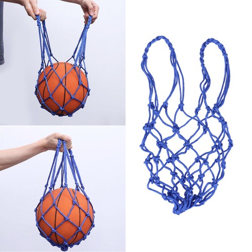 Nylon Net Bag Travel for Basketball Football Drawstring Bags Storage - Picture 3 of 12