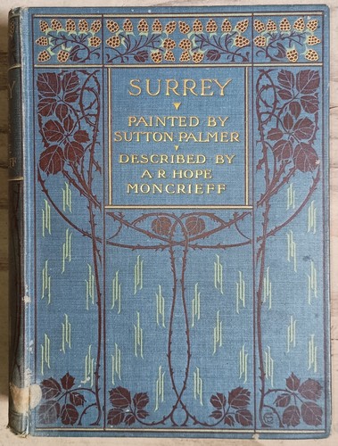 SURREY by A R Hope Moncrieff Painted by Sutton Palmer 1st Edition 1906 - Bild 1 von 11