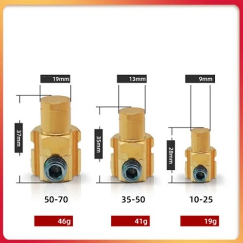 2 pz DKJ35-50 Connettore cavo di saldatura spina saldatrice montaggio rapido 315A - Foto 4 di 15