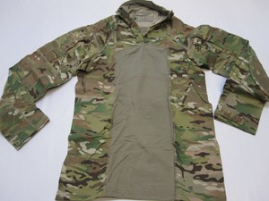 NWOT ARMY OCP COMBAT SHIRT HOT WEATHER LONG SLEEVE X-SMALL 1/4 ZIPPER FR TOP ACS | eBay