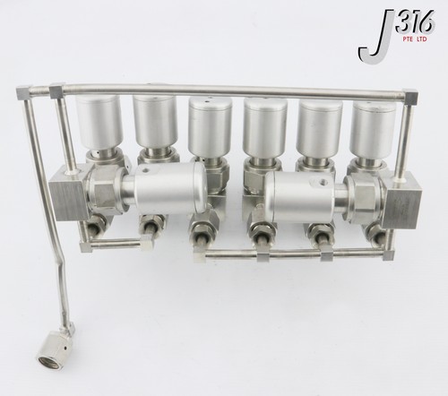 26834 NUPRO 7-WAY MANIFOLD VALVE ASSY, 2X 468236 6LV-BNBW4-C - Picture 5 of 9