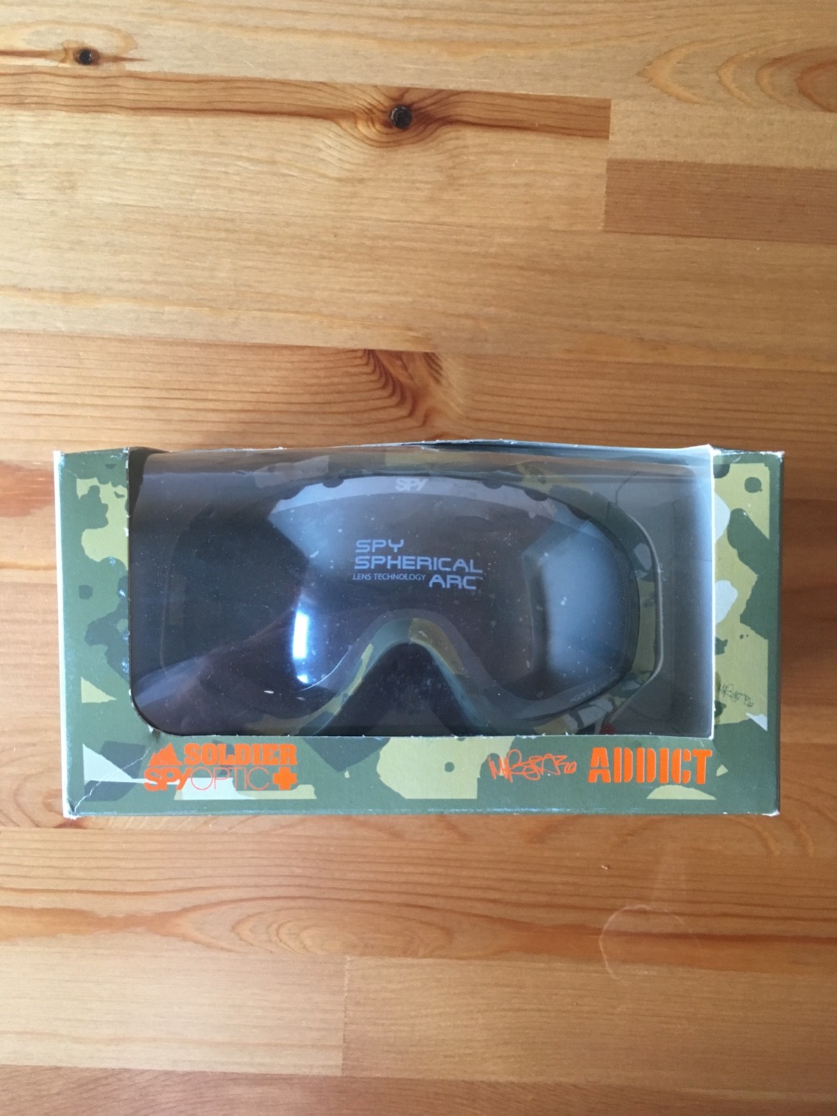 Spy Addict Clothing 'Soldier’ Snowboard Goggles (Mr Jago,Camo Limited Edition) Spy Addict Clothing 'Soldier’ Snowboard Goggles (Mr Jago,Camo Limited Edition)