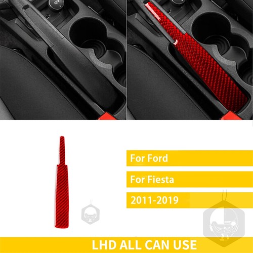 Velocímetro interior coche fibra carbono rojo accesorios Ford Fiesta 2011-2019 - Imagen 19 de 62