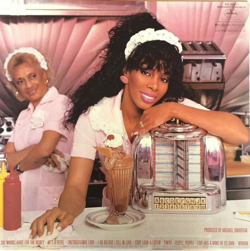 Donna Summer-She Works Hard For The Money Vinyl LP 1983 Mercury-812 265-1 - Picture 3 of 4