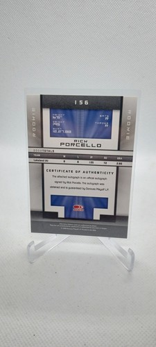 Donruss Elite 2008 edición extra #156 Rick Porcello #/1299 novato automático - Imagen 2 de 2