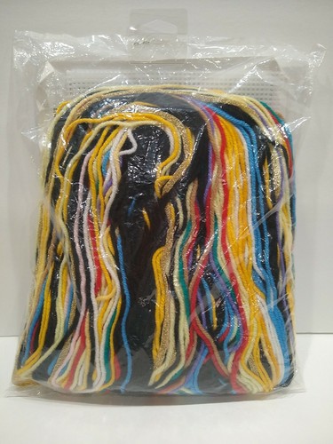Vintage Versuchungen "O heilige Nacht" Plastik Leinwand Kit Neu aus altem Lagerbestand Engel Jesus Krippe Handwerk - Bild 4 von 7