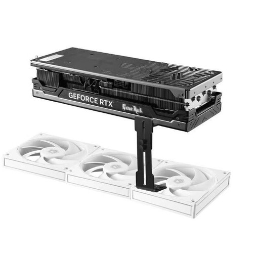 Computer Graphics Card Holder Chassis Fan Fixed Metal Bracket 6-96mm GPU Hol _xi - Photo 9/14
