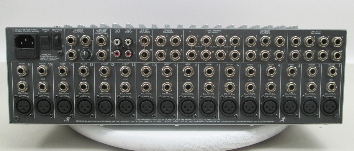 マッキー　1604-vlz3 16チャンネルミキサー　MACKIE PA Amazon.com: Mackie 1604-VLZ3 16-Channel Compact Mixer