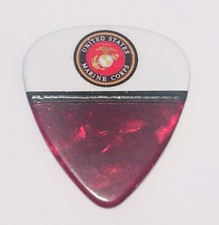 US MARINE CORPS Guitar Pick Hand Crafted
