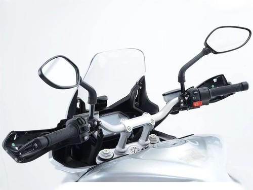 PAIR OF R&G MIRROR RISERS FOR MV AGUSTA 800 STRADALE / TURISMO 2015-2018 - Picture 4 of 6