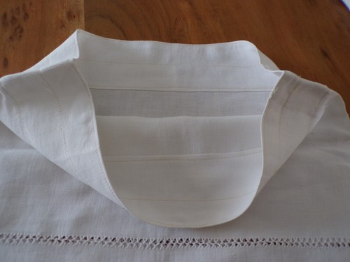 Sac à  Linge OU Pochette en metis ancien avec broderies ( ref 1 ) - Picture 5 of 5