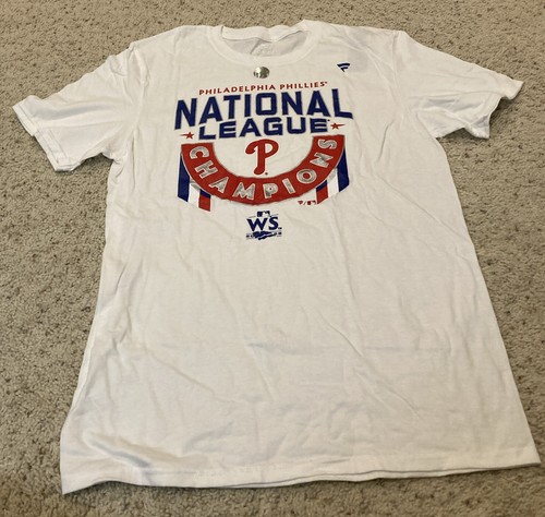 Fanatics MLB Philadelphia Phillies T-Shirt in White Size M - Picture 4 of 4