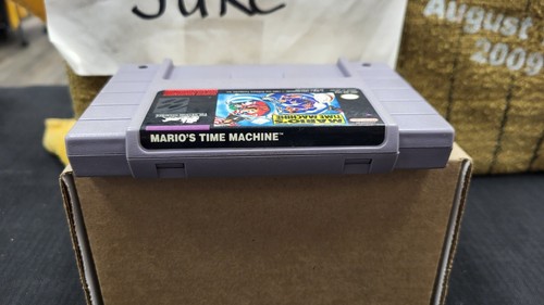 MARIO'S TIME MACHINE SUPER NINTENDO SNES VIDEO GAME NO BOX OR MANUAL AUTHENTIC - Picture 4 of 7