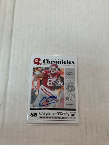 Cheyenne O'Grady 2020 Chronicles Draft Picks Rookie Auto Card #20 - Picture 1 of 1