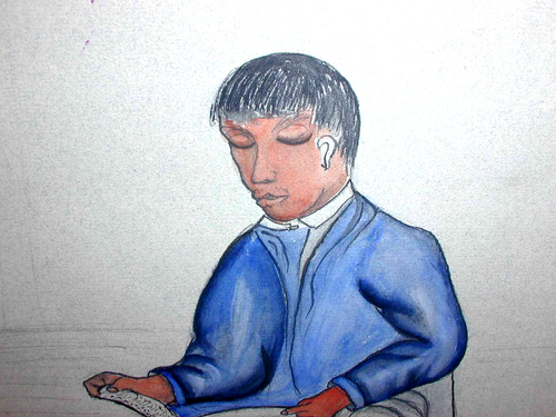Mexico Watercolor DIEGO RIVERA 'Leon Venado' 9.5" x 11" - Picture 4 of 8