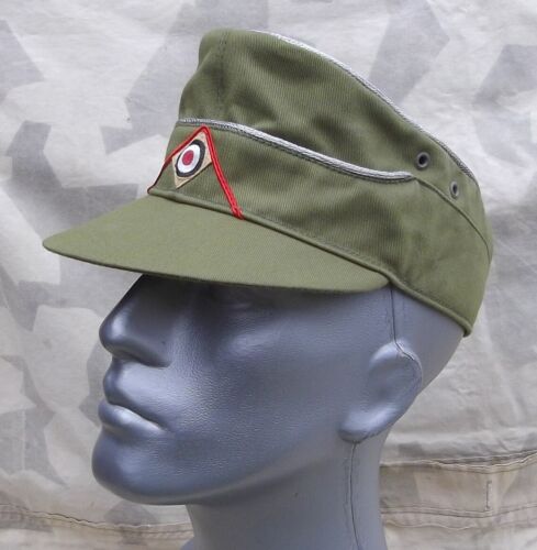 Robert Lubstein WH Feldmütze M41 Tropen Offizier Afrikakorps Artillerie Größe 61 - Bild 7 von 12