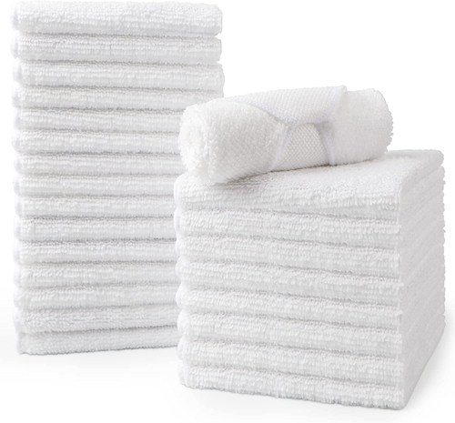 Microfiber Washcloths Towel Pack of 24, 12" X 12" Highly Absorbent and Soft Face - Picture 11 of 12
