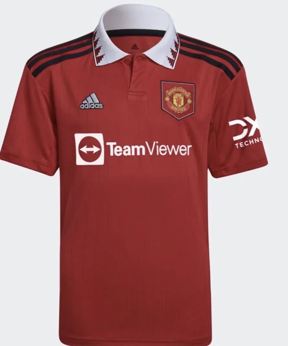 Adidas Manchester United 2022/2023 Home Jersey - Red H13881
