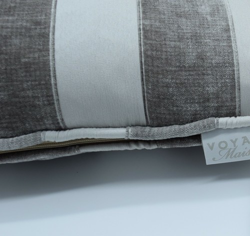 SALE New Voyage Maison Araya velvet striped cushion cases 11 Colours 80% off RRP - Picture 18 of 20