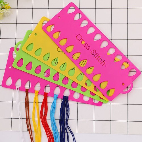 Plastic Cross Stitch Row Line Board Embroidery Thread Yarn Organizer> H√AUAF _yi - Picture 5 of 10