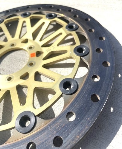 Discos de freno delanteros Ducati 305 mm Brembo SuperSport patrón de 6 pernos 15 mm desplazados - Imagen 5 de 9