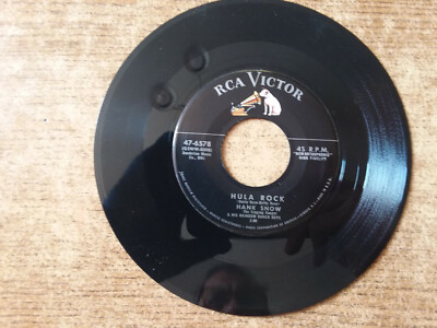1956 MINT-EXC HANK SNOW-Hula Rock / Conscience I'm Guilty 6578 45
