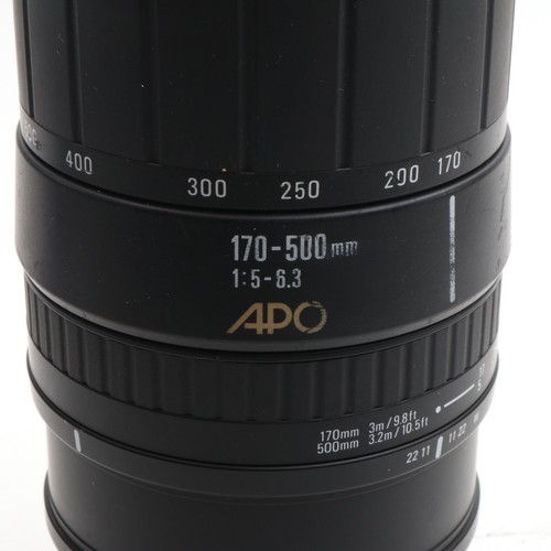 〔Exc+3〕Sigma APO 170-500mm f/5-6.3 Telezoomobjektiv für Pentax K aus Japan - Bild 9 von 18