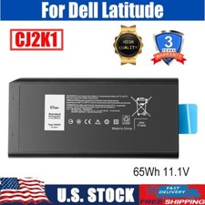 CJ2K1 Battery for Dell Latitude 5404 7404 7414 5414 Rugged Extreme 4XKN5 65Wh US