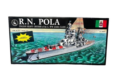 1: 400 Tauro Models R.N. POLA Italian Heavy Cruiser of the 2nd WW Italy 202 NEW