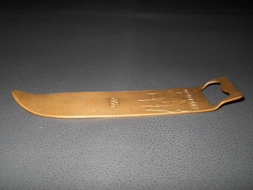 Messing Ski Flaschenöffner Olympiade Sarajevo 1984 Olympics Ski Bottle Opener - Bild 7 von 14