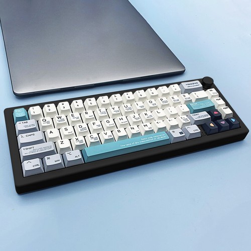67-Tasten-Gaming-Tastatur zum Selbermachen mit Knopf, mechanische Tastatur für D - Bild 4 von 11