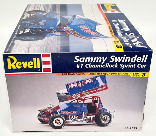 Revell 1/24 Sammy Swindell Channellock Sprint Car #1 Plastic Model Car Kit - Picture 4 of 6