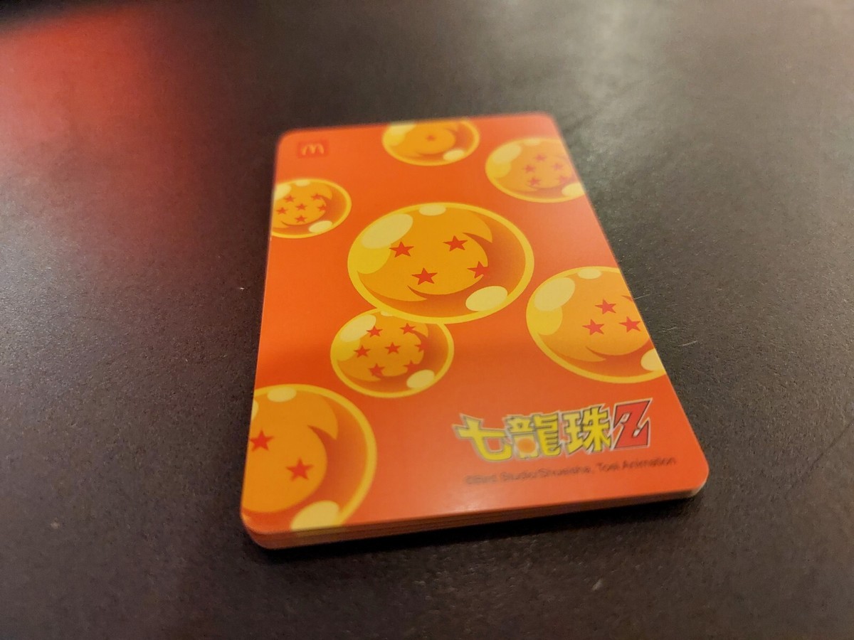 Dragon Ball Z X McDonald's Taiwan Trading Card Full Set 18 Dragon Ball Z X McDonald's Taiwan Trading Card Full Set 18