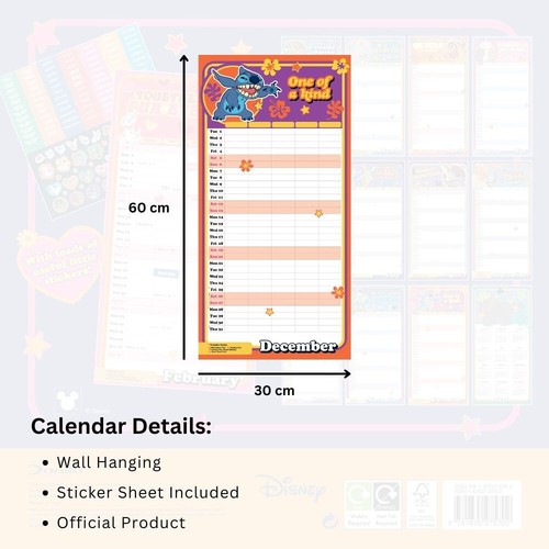 Calendario y diario 2025 | Organizadores familiares | Clásico, vintage y patrimonio de Disney - Imagen 9 de 82