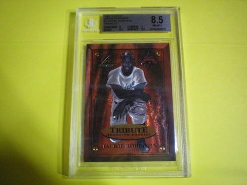 JACKIE ROBINSON 1997 FANFEST PINNACLE #1 GRADE KARTE NEUWERTIG NM-MT 8,5