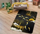 3D Golden Tree Goldfish NA3822 Game Rug Mat Elegant Photo Carpet Mat Fay