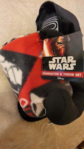 disney star wars darth vador character and throw blanket 11 in tall vador small - Picture 9 of 12