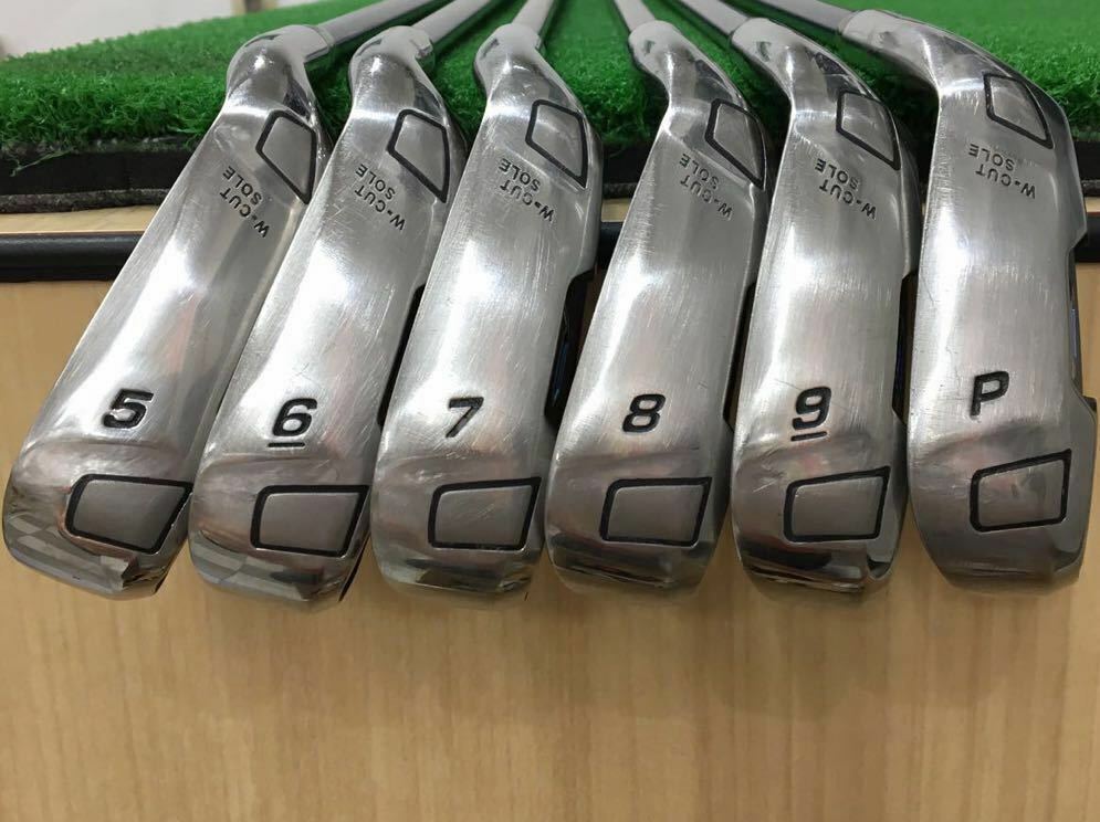 Golf Iron Set Tsuruya Axel Dual Impact Z HM (S) 6pcs 5-P Golf Iron Set Tsuruya Axel Dual Impact Z HM (S) 6pcs 5-P